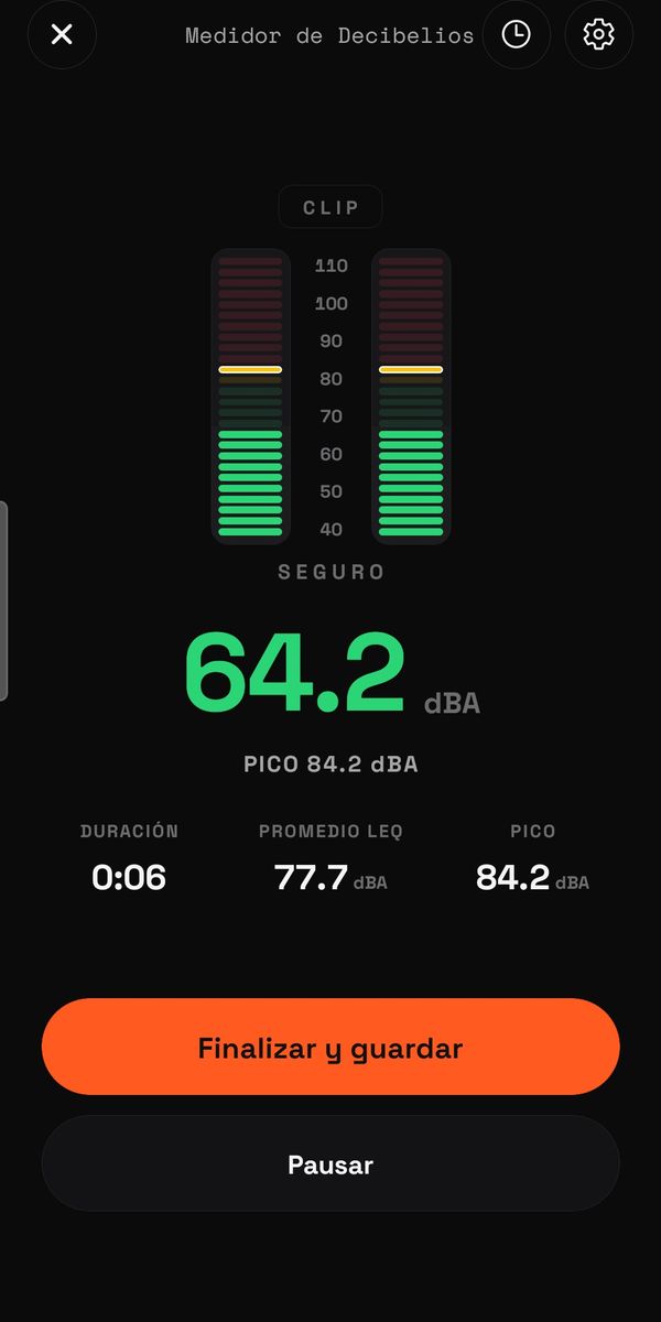 Medidor de Decibelios