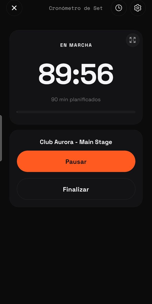 Cronómetro de Set