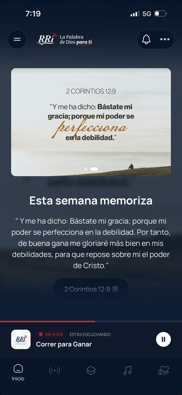 Versículo de la semana para memorizar